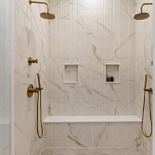 Full Master Bathroom Remodel with Wall Tile Surround and Paint in Magnolia, TX 0